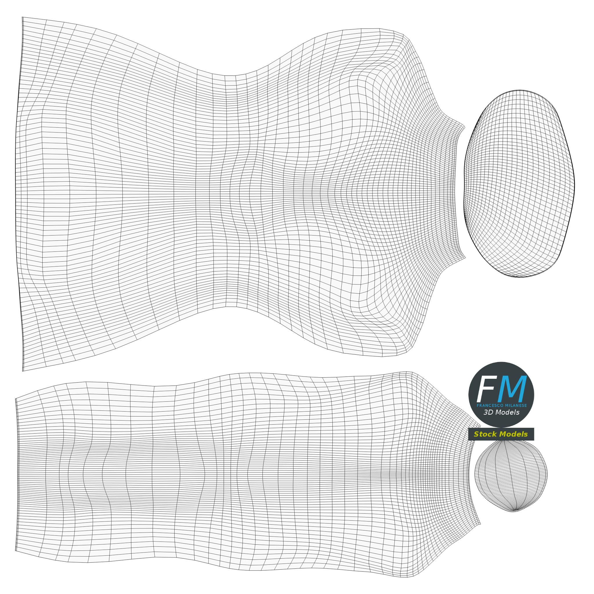 3D-Modell - Weibliche Halbfigur-Schaufensterpuppe - 11 3D-Modell - Weibliche Halbfigur-Schaufensterpuppe - 11