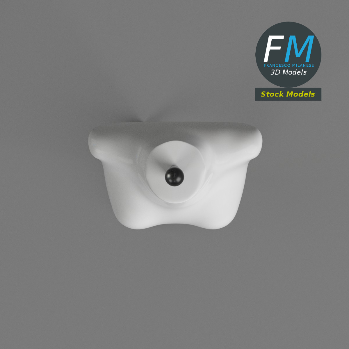 3D-Modell - Weibliche Schneiderpuppe auf Ständer - 06