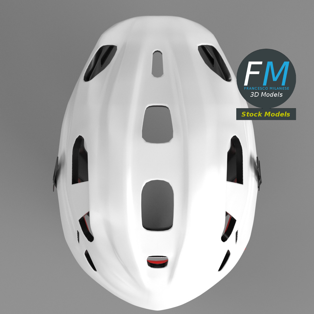 3D-Modell - Feldsporthelm - 06