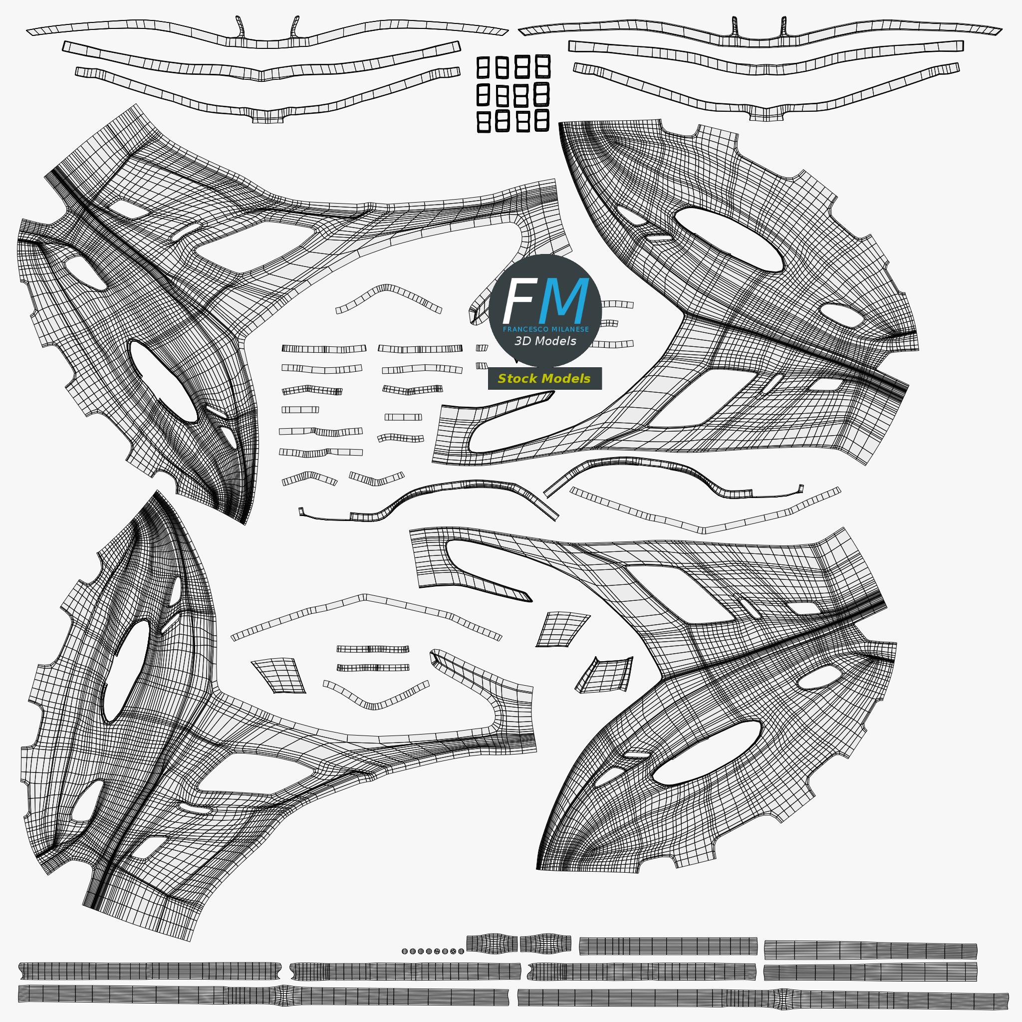 3D-Modell - Feldsporthelm - 11 3D-Modell - Feldsporthelm - 11
