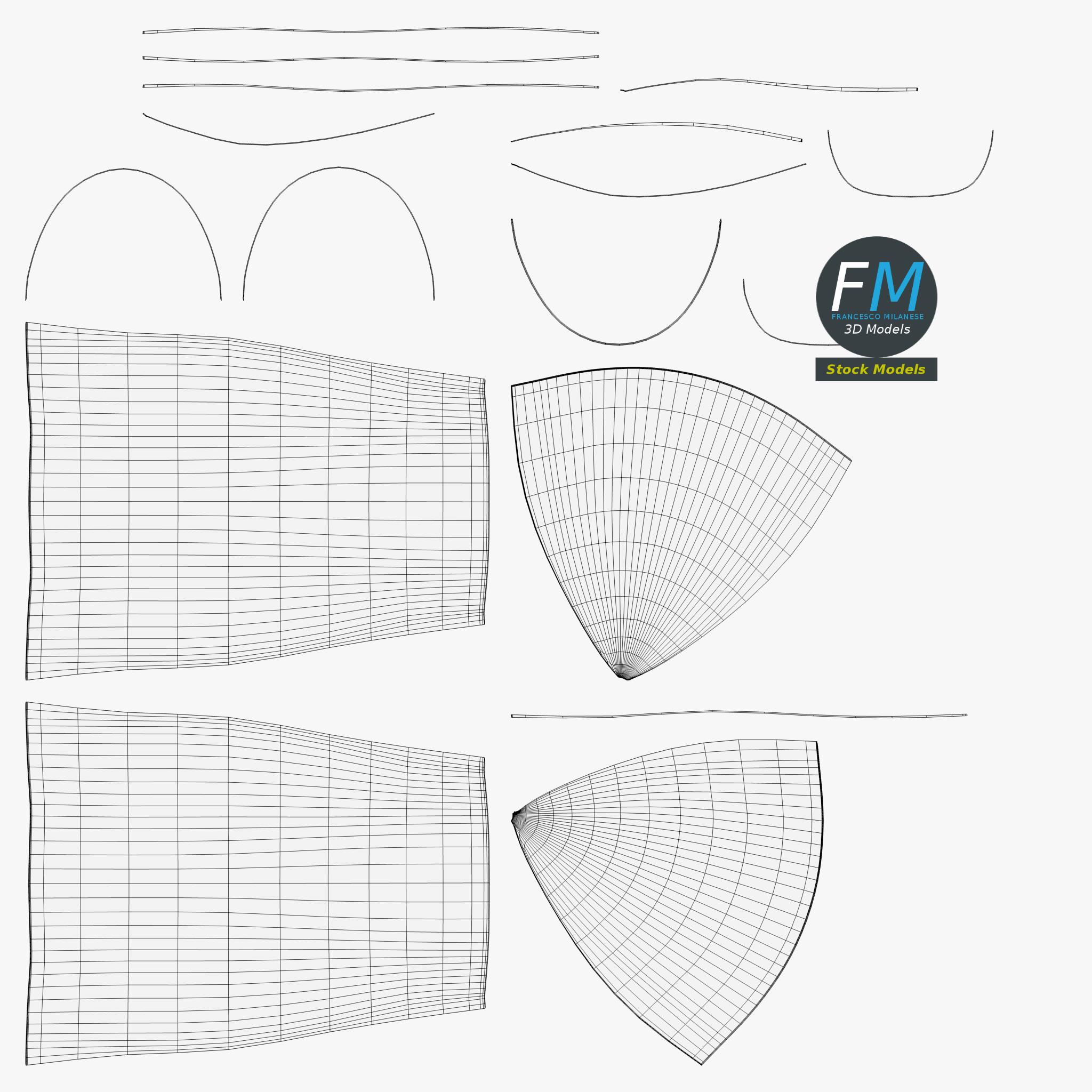 3D-Modell - Basismodell eines Kampfflugzeugs - 12 3D-Modell - Basismodell eines Kampfflugzeugs - 12