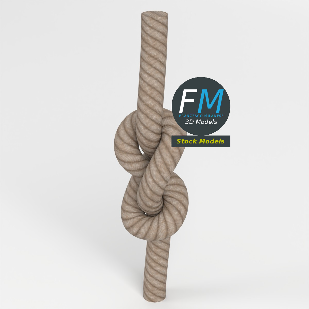 3D-Modell - Achterknoten - 02