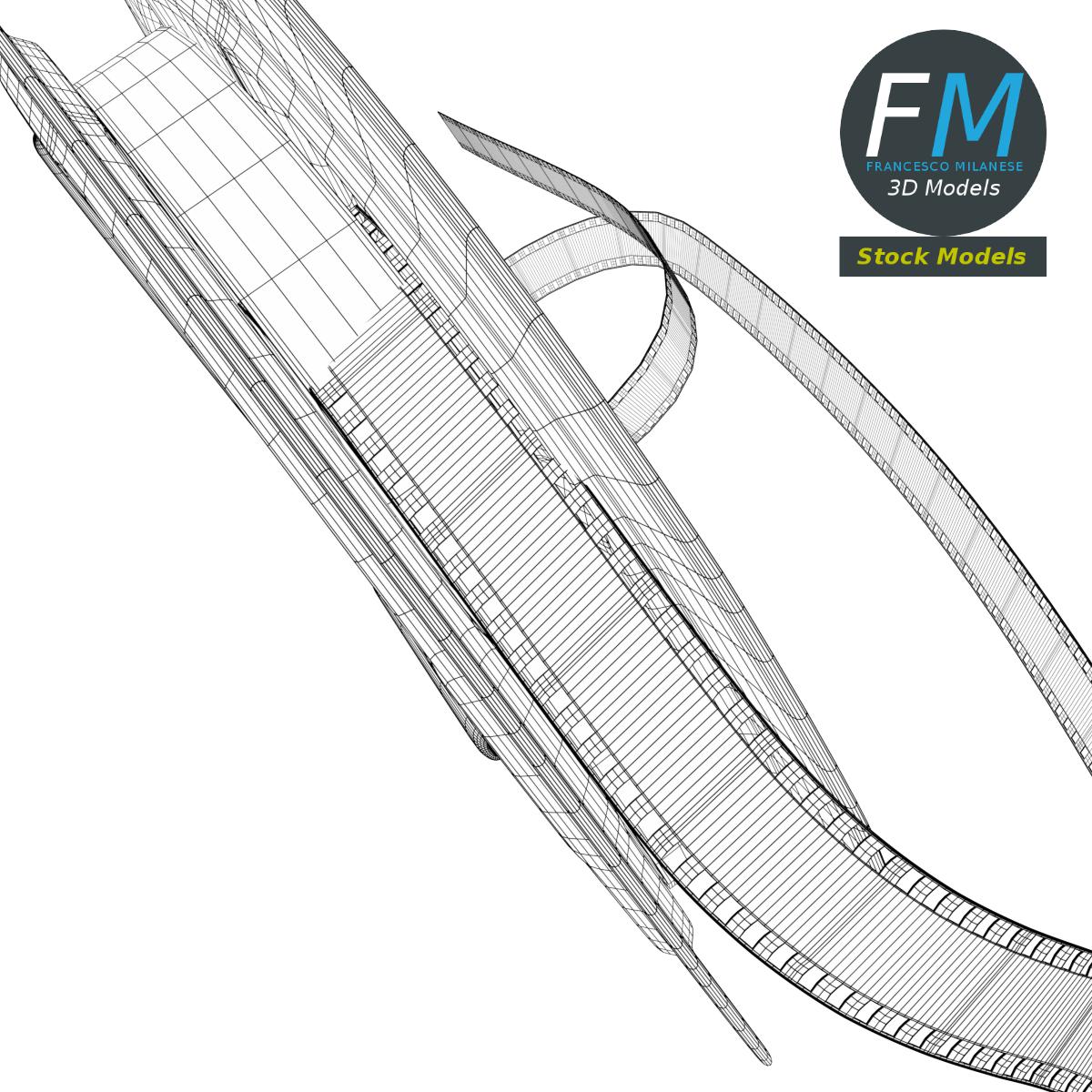 3D-Modell - Filmspule mit Filmstreifen - 08