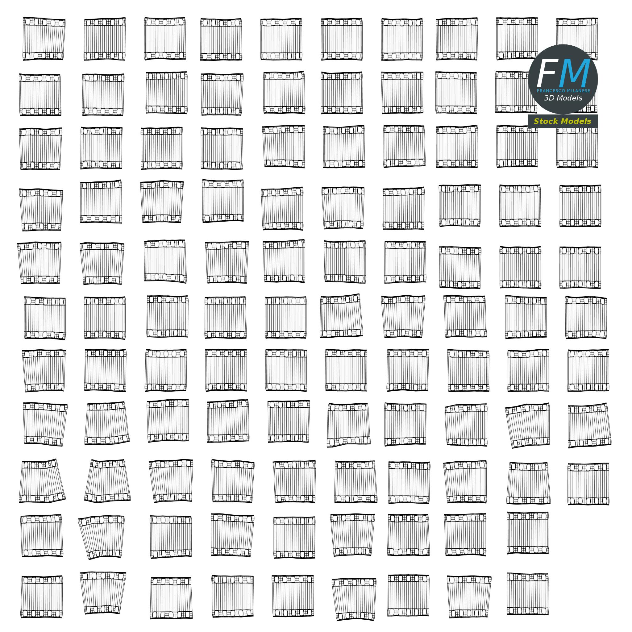 3D-Modell - Filmspule mit Filmstreifen - 12