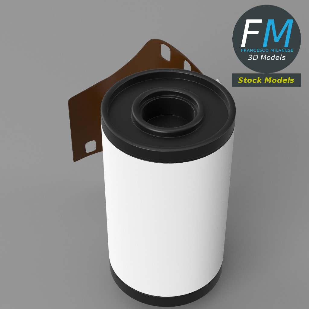 3D-Modell - Fotofilmrolle - 05