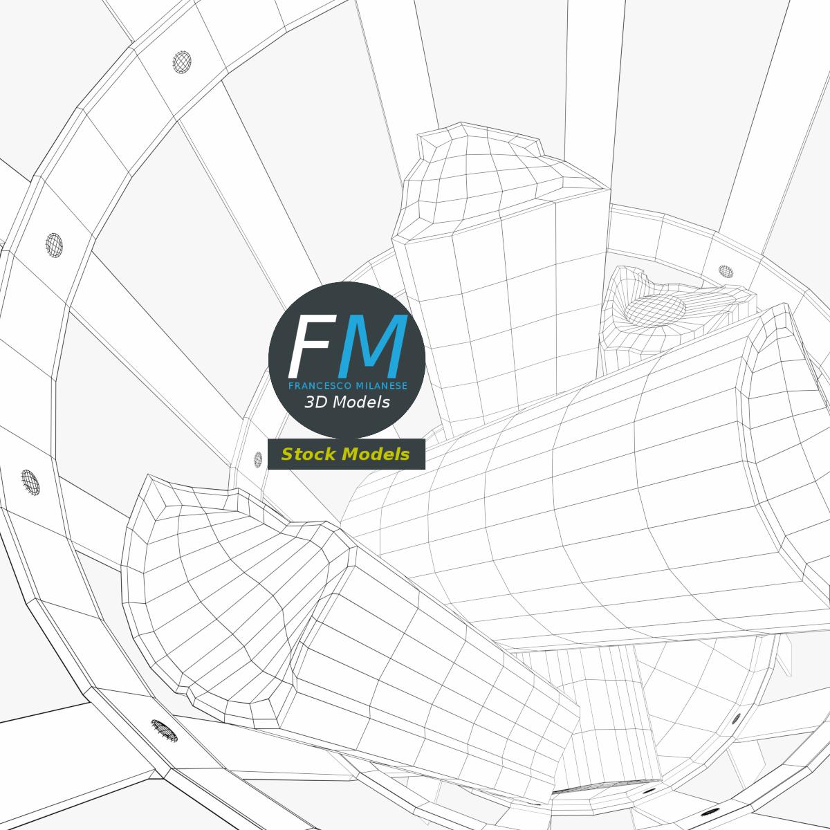 3D-Modell - Feuerkorb - 08