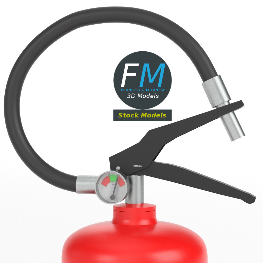 3D-Modell - Feuerlöscher - 03