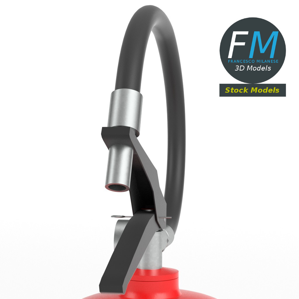 3D-Modell - Feuerlöscher - 04