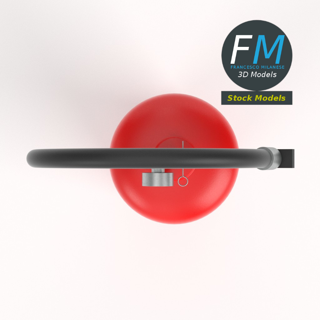 3D-Modell - Feuerlöscher - 06
