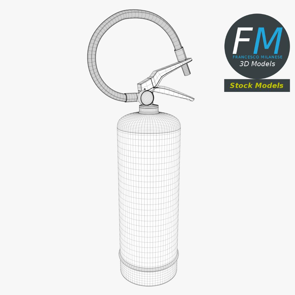 3D-Modell - Feuerlöscher - 07