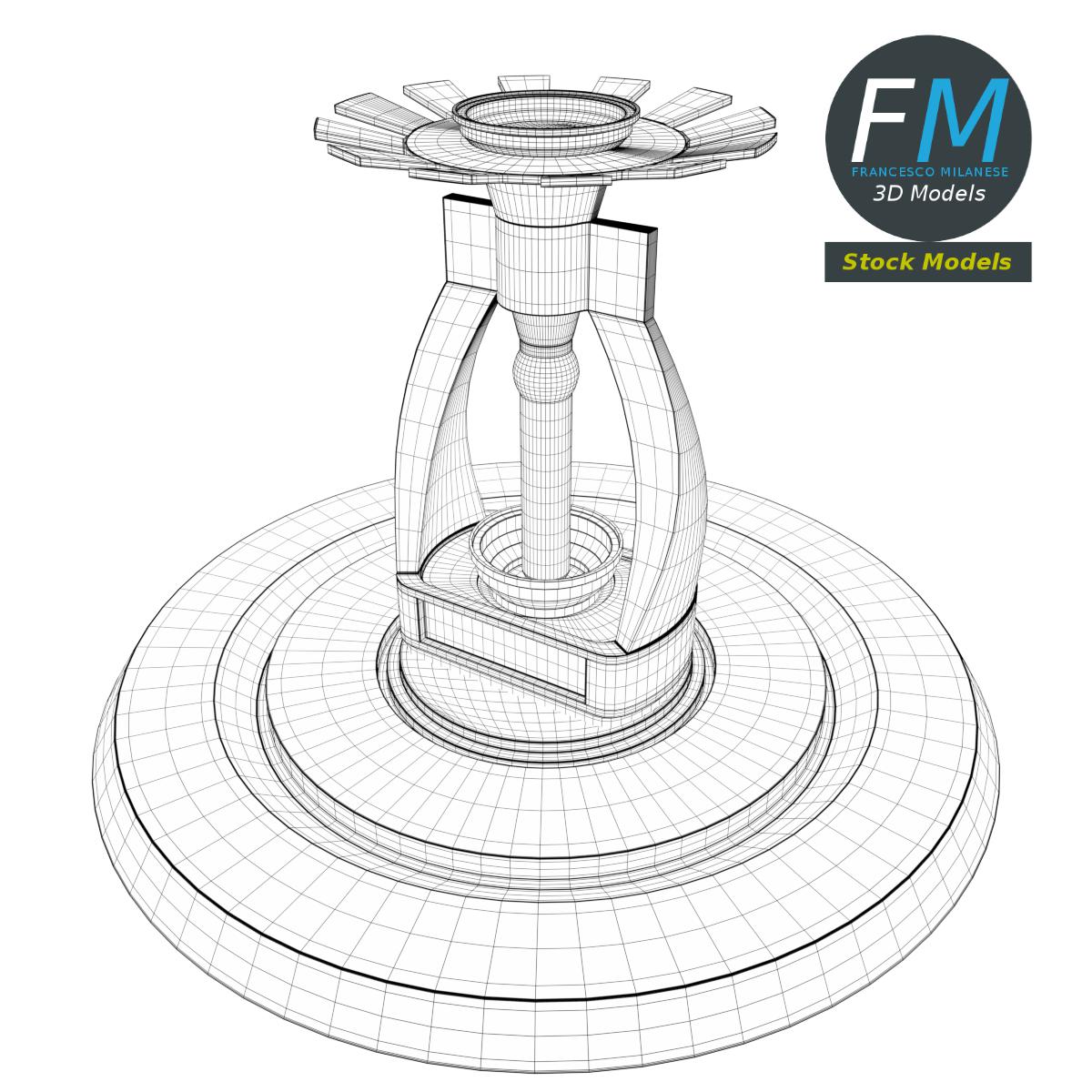3D-Modell - Sprinklerkopf - 07