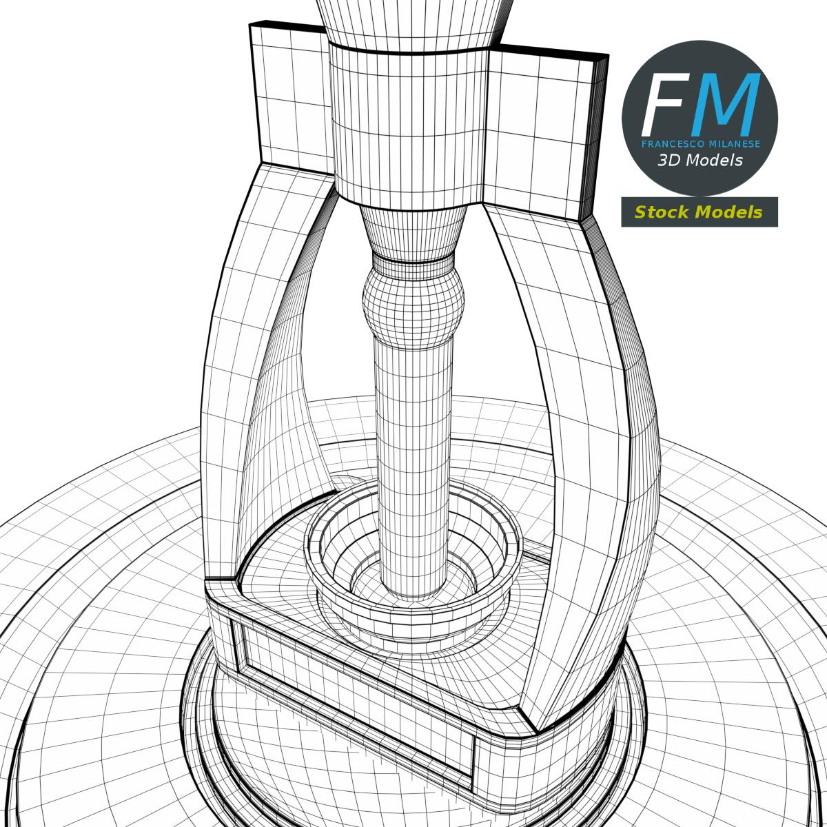 3D-Modell - Sprinklerkopf - 08