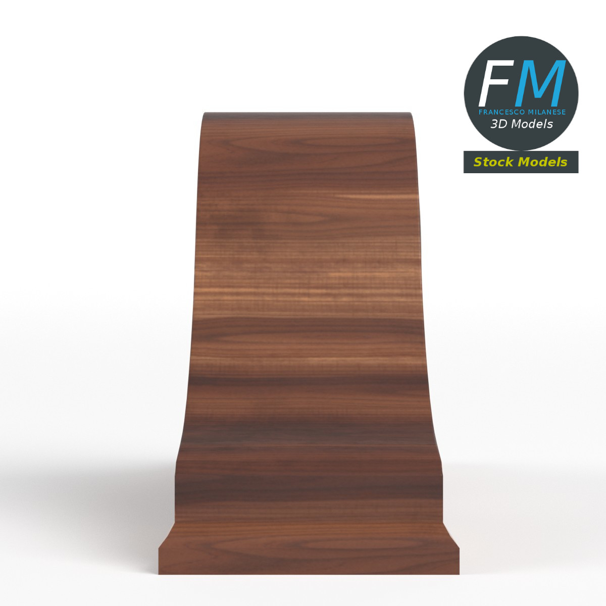 3D-Modell - Kaminuhr - 04
