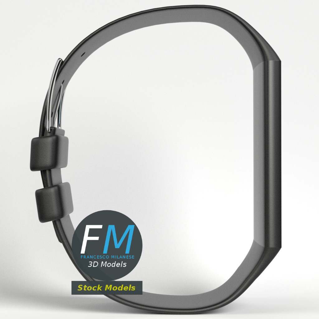 3D-Modell - Fitness-Armband - 04