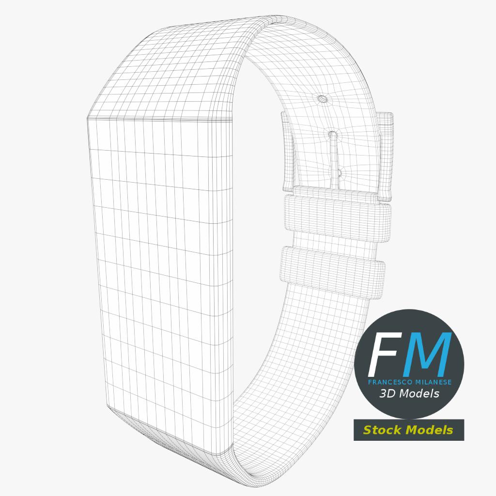 3D-Modell - Fitness-Armband - 07