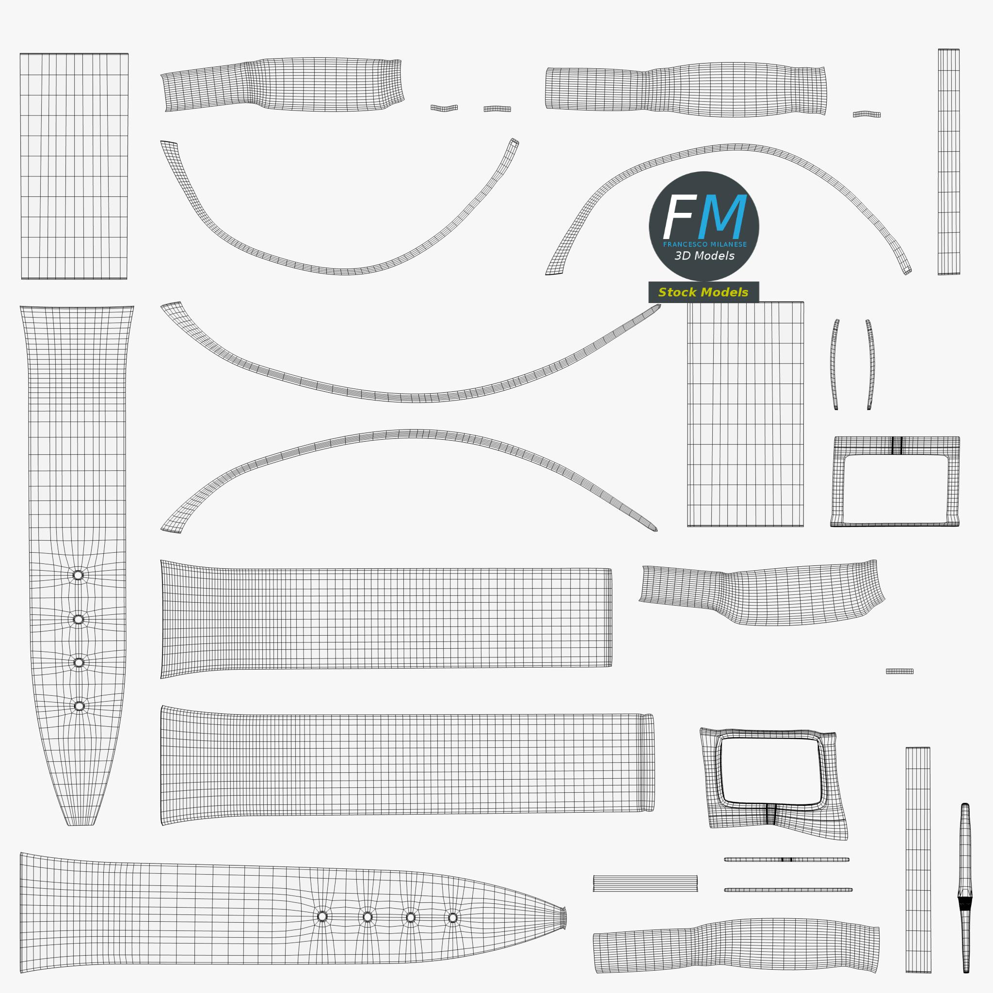 3D-Modell - Fitness-Armband - 11