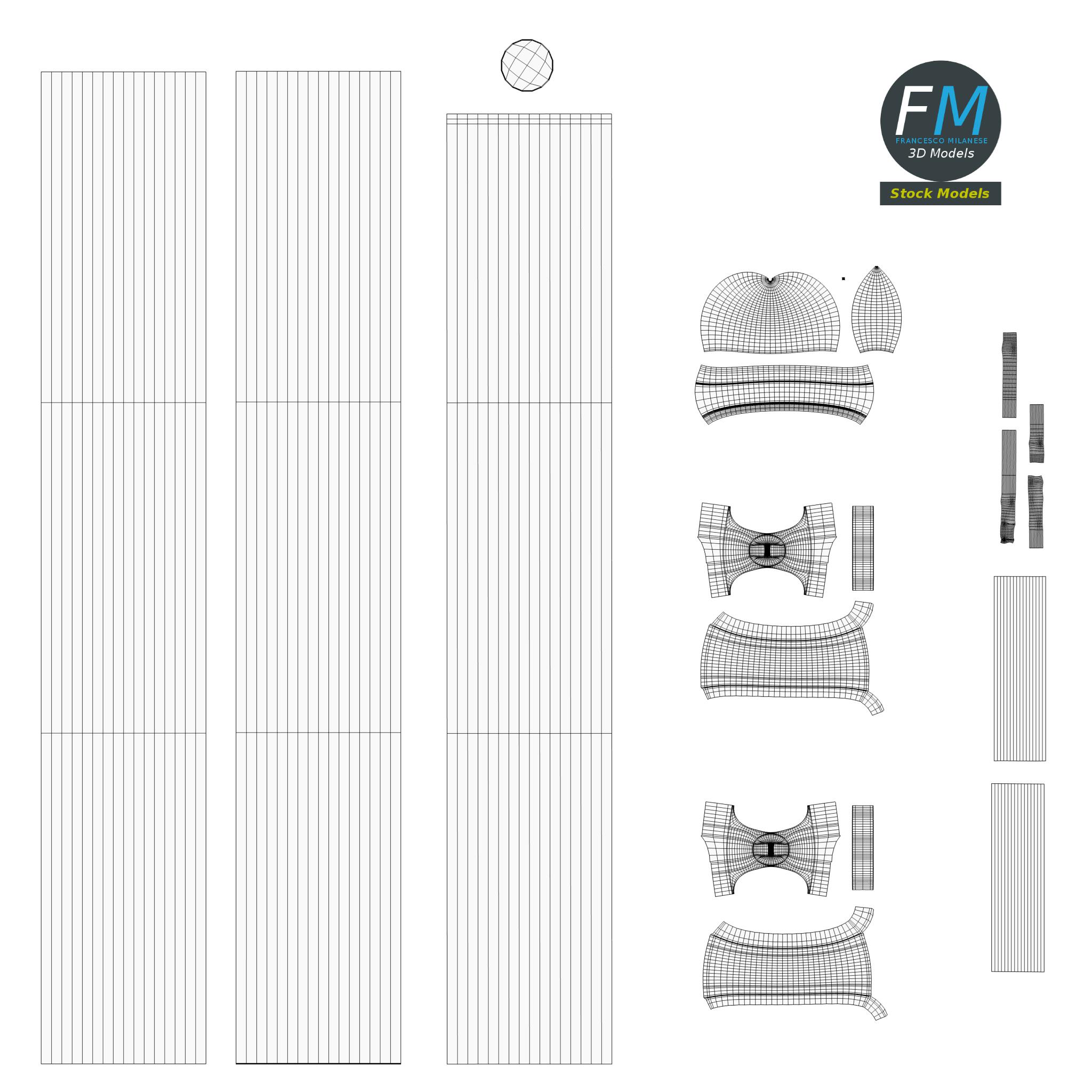 3D-Modell - Flagge - 12 3D-Modell - Flagge - 12