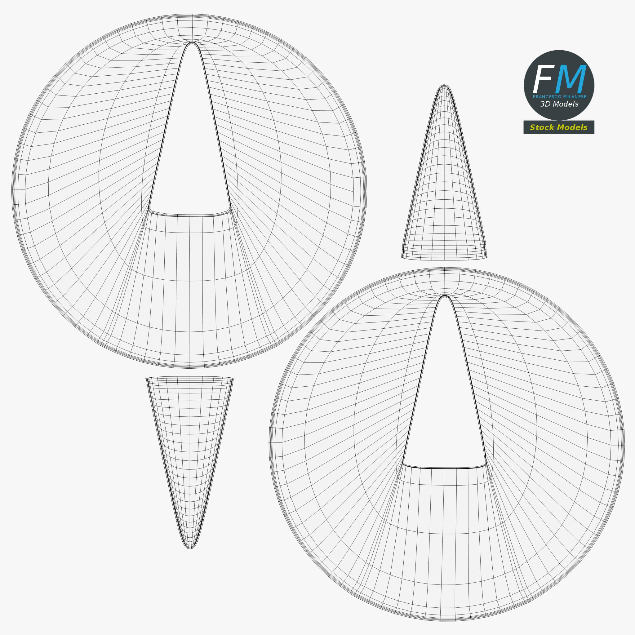 3D-Modell - Flachkopf-Reißzwecke - 11 3D-Modell - Flachkopf-Reißzwecke - 11