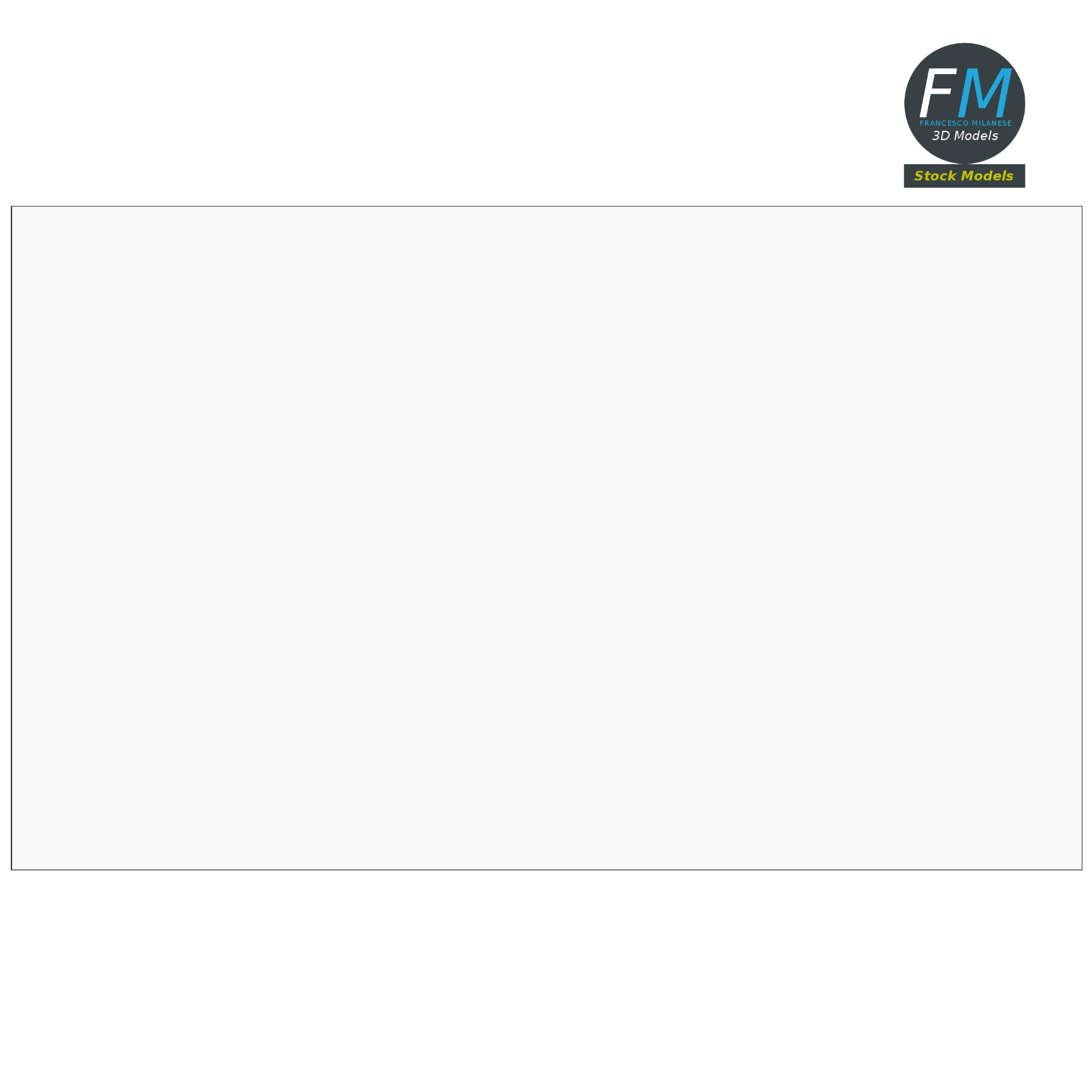 3D-Modell - Flacher Breitbildfernseher - 12 3D-Modell - Flacher Breitbildfernseher - 12