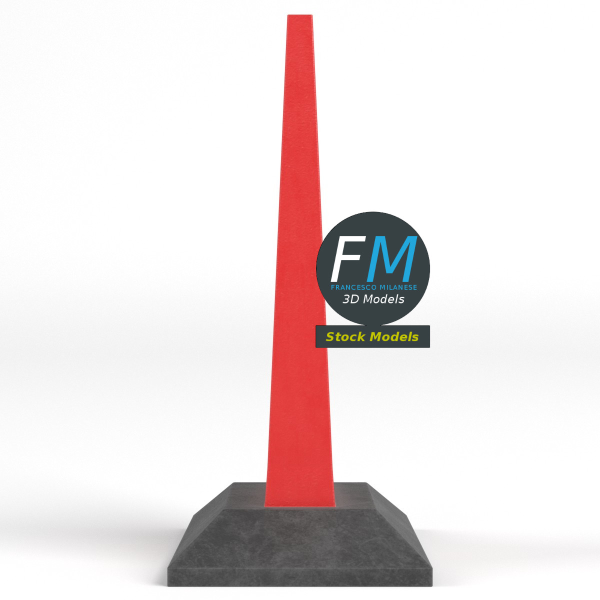 3D-Modell - Flexibler Leitpfosten - 04