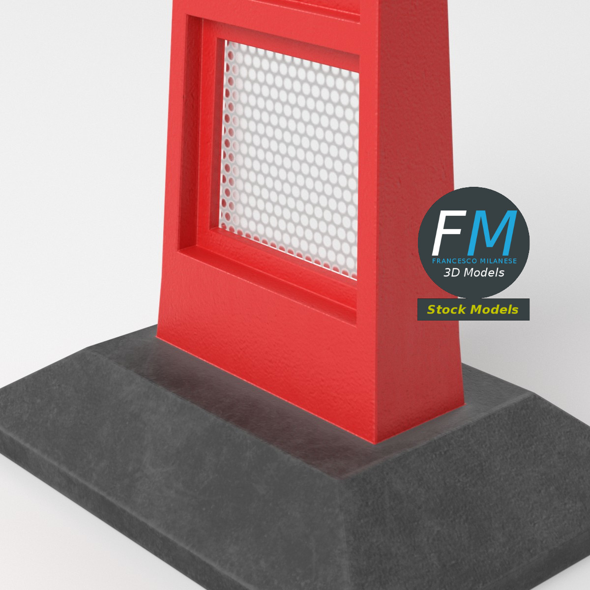 3D-Modell - Flexibler Leitpfosten - 05