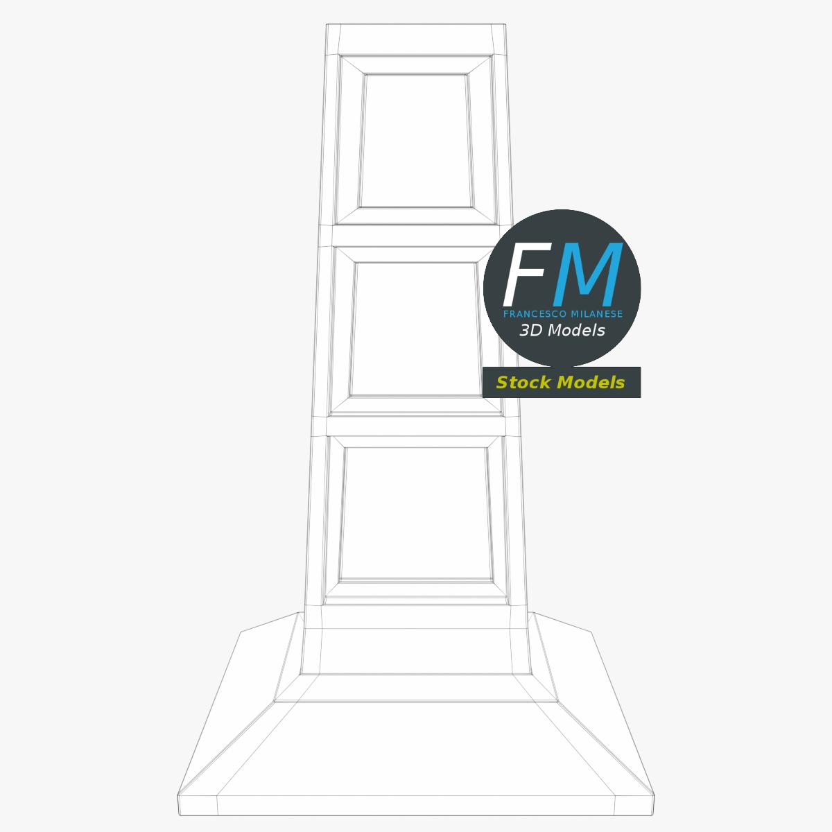 3D-Modell - Flexibler Leitpfosten - 07