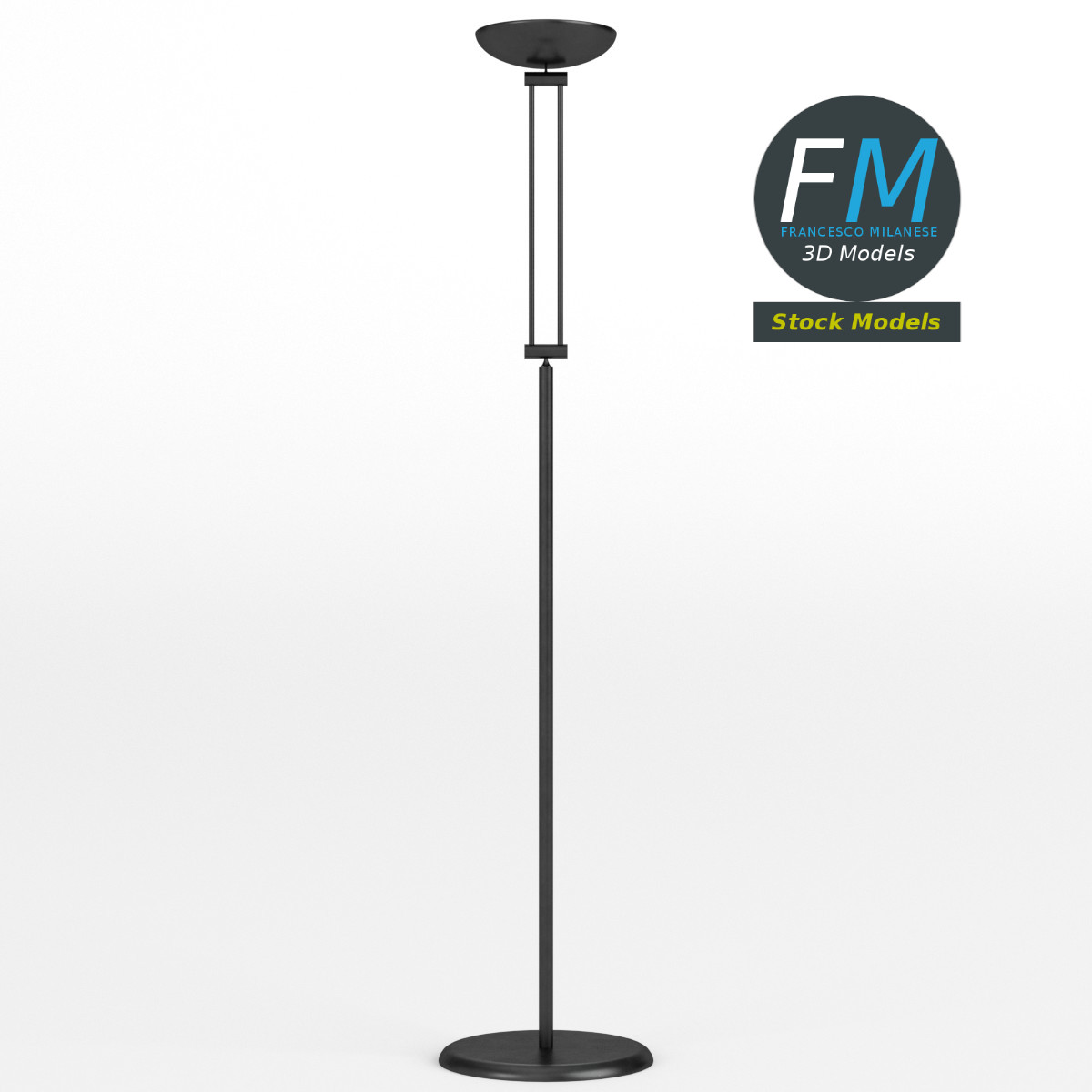 3D-Modell - Stehlampe - 03