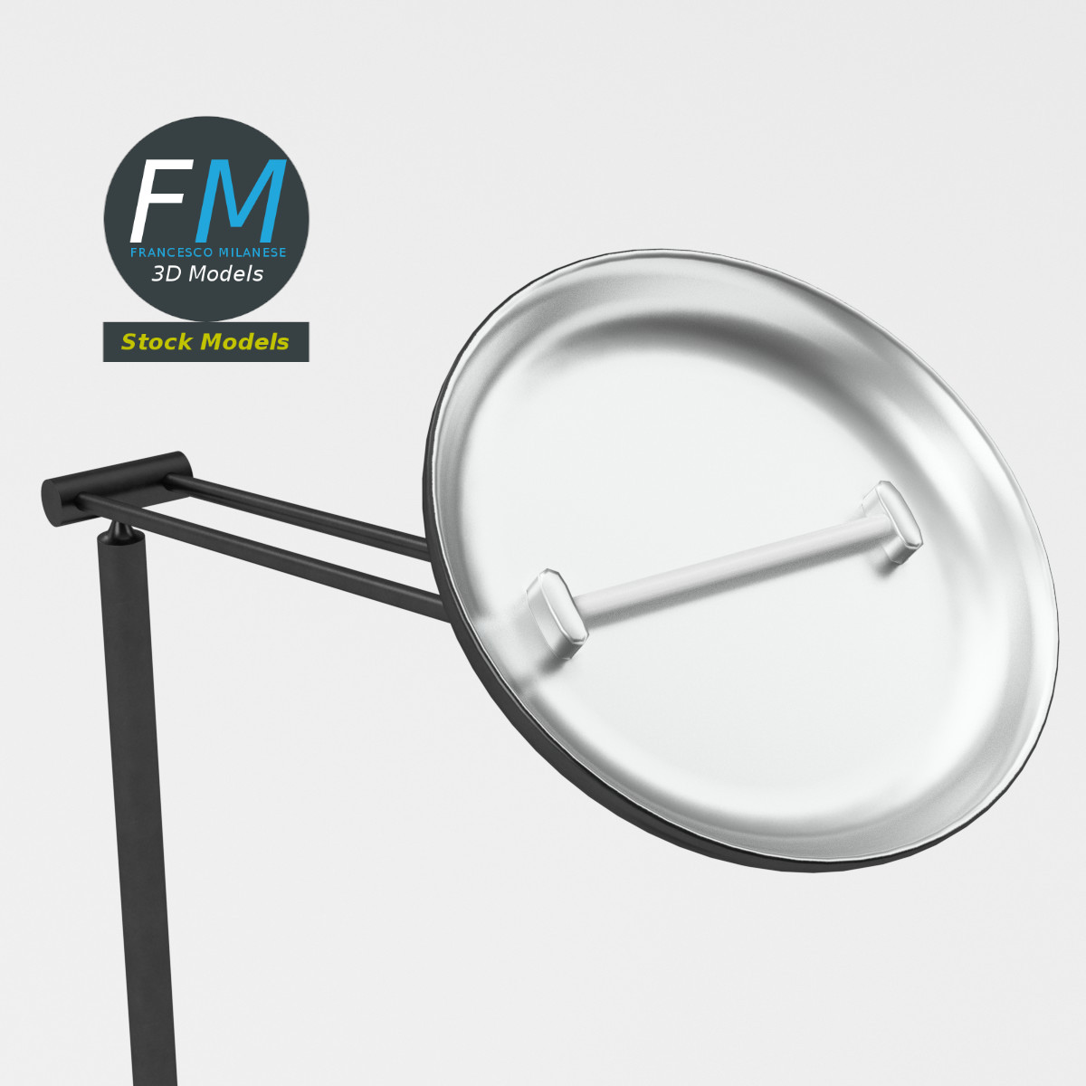 3D-Modell - Stehlampe - 05