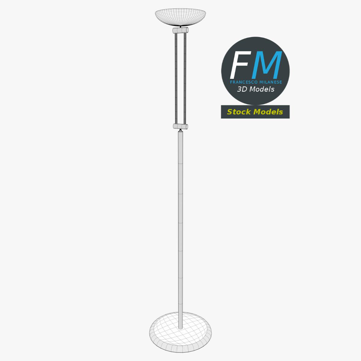 3D-Modell - Stehlampe - 07