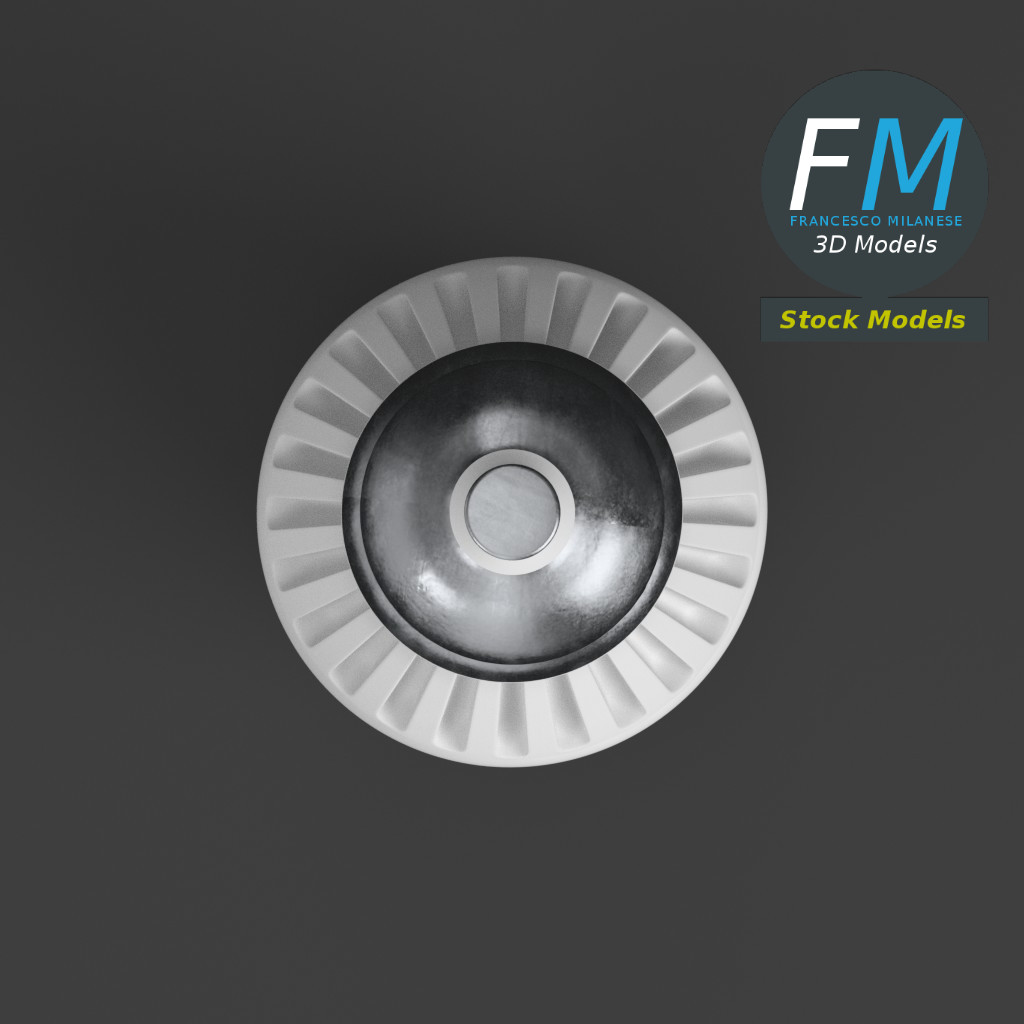 3D-Modell - LED-Lampe - 06