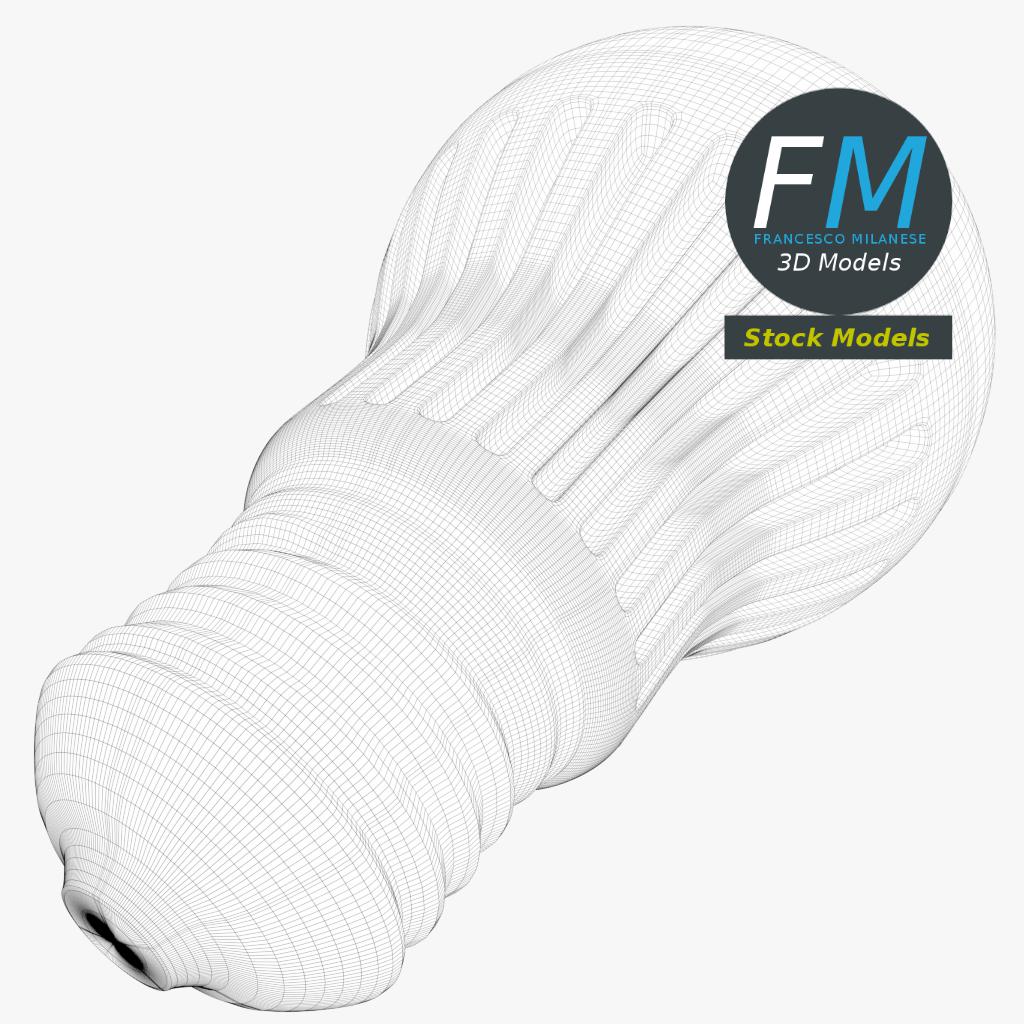 3D-Modell - LED-Lampe - 08