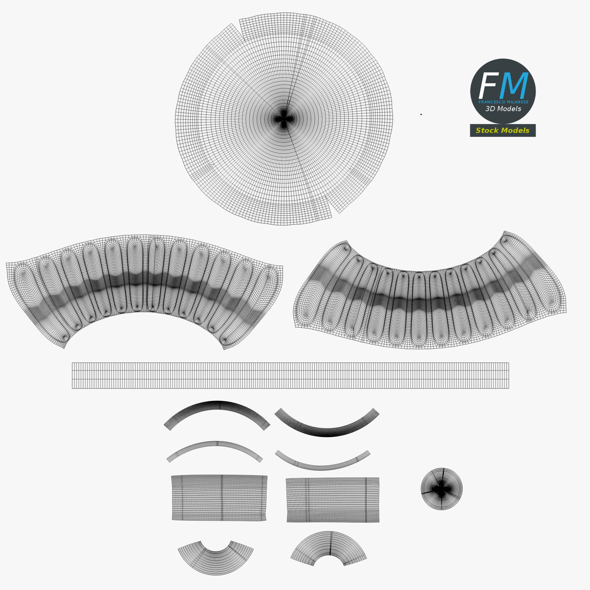 3D-Modell - LED-Lampe - 11 3D-Modell - LED-Lampe - 11
