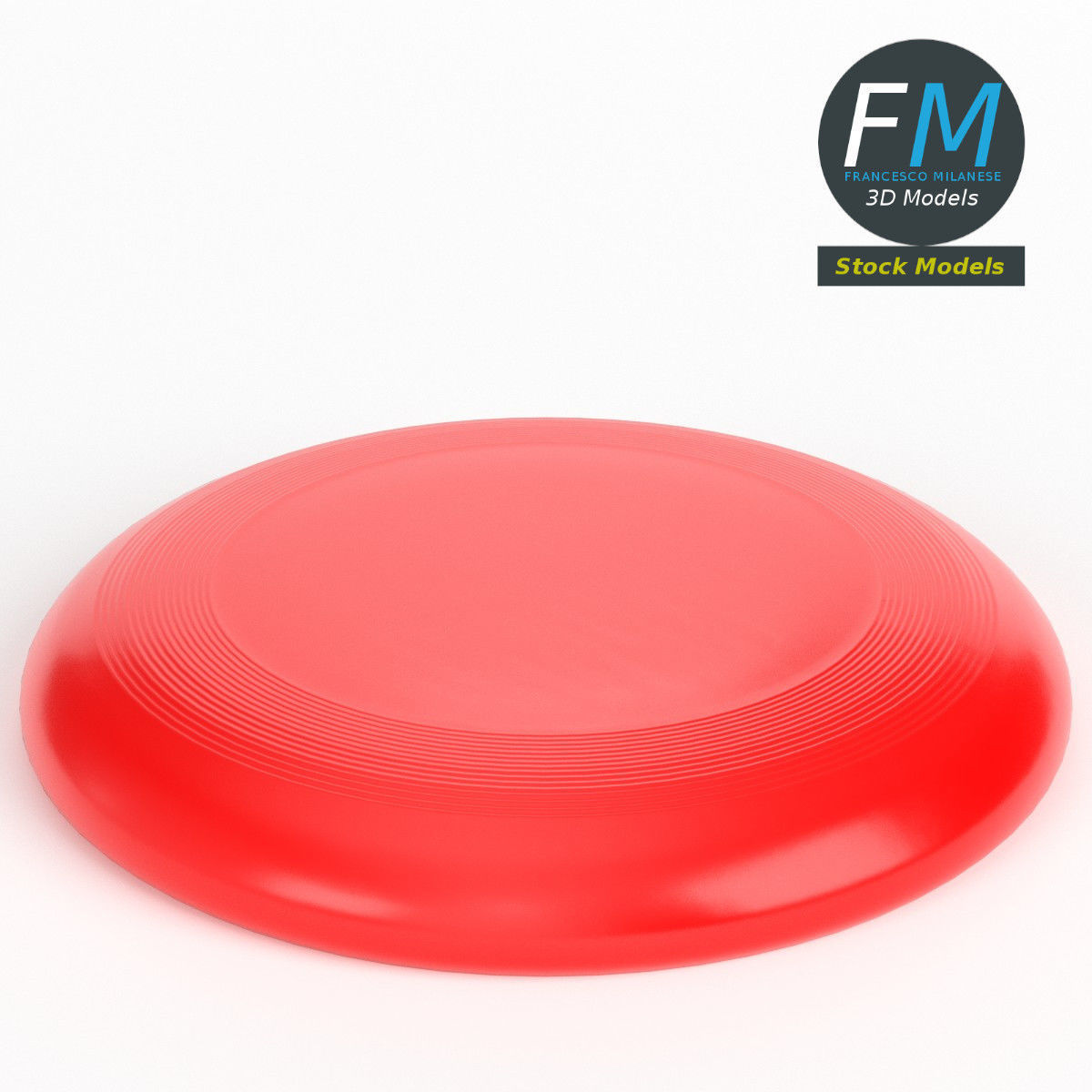 3D-Modell - Wurfscheibe - 01