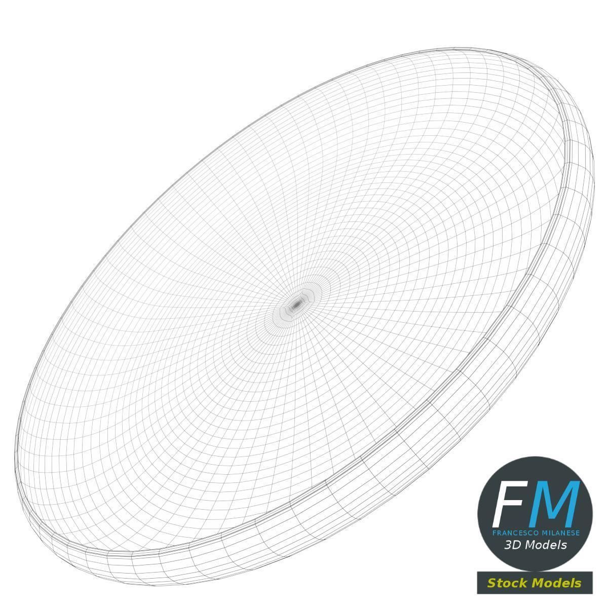 3D-Modell - Wurfscheibe - 08