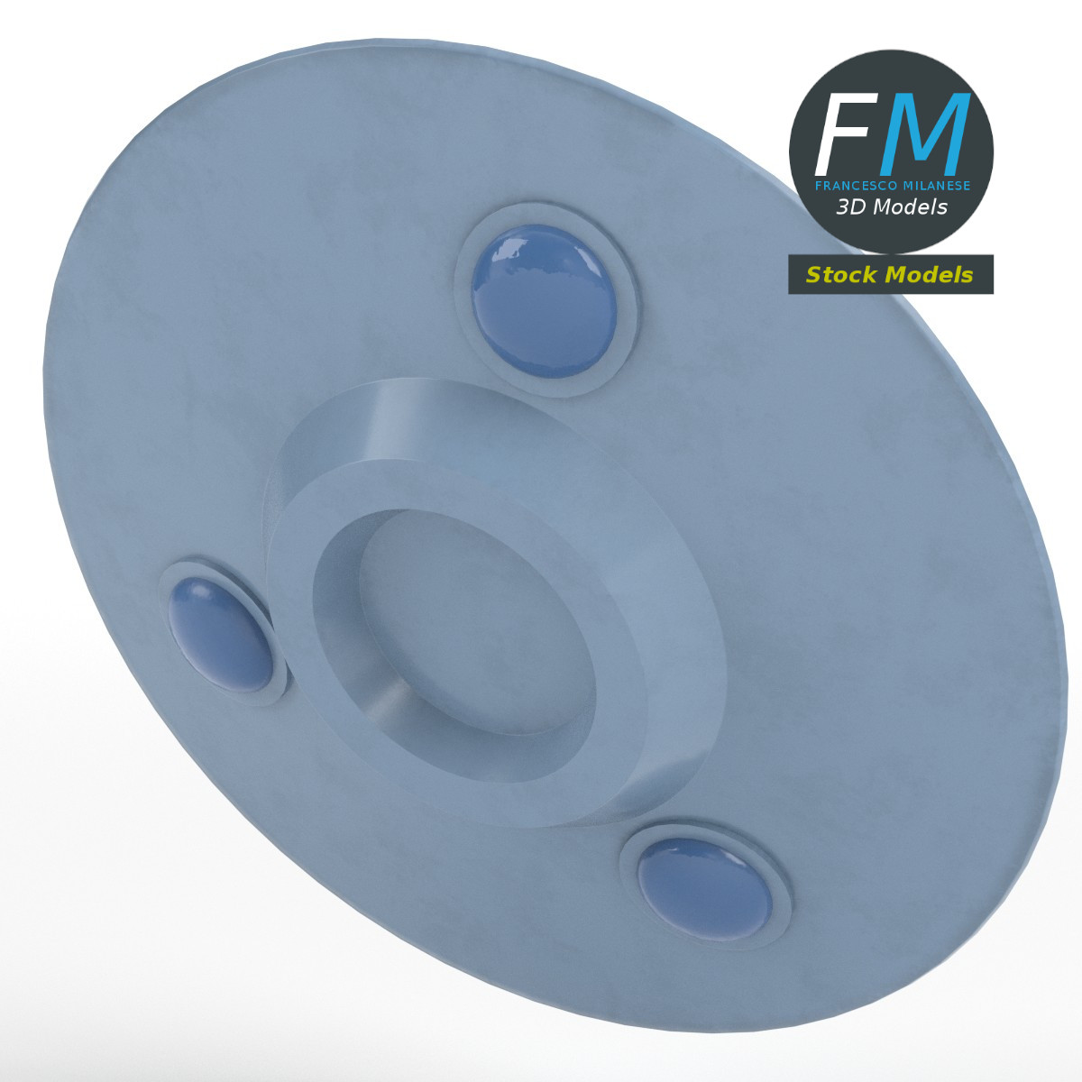 3D-Modell - Fliegende Untertasse - 04