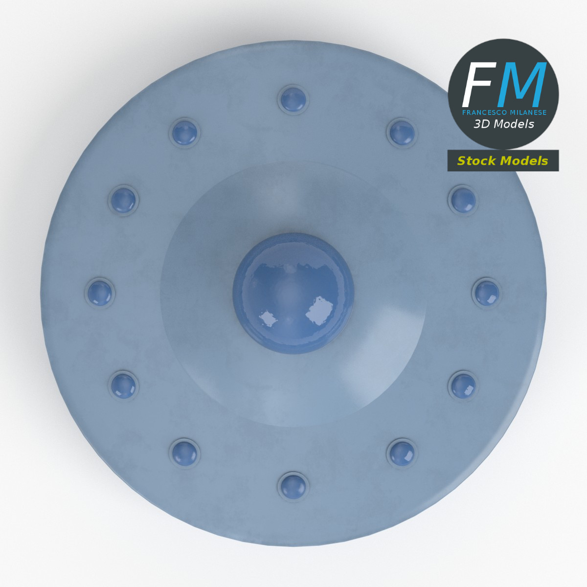 3D-Modell - Fliegende Untertasse - 06