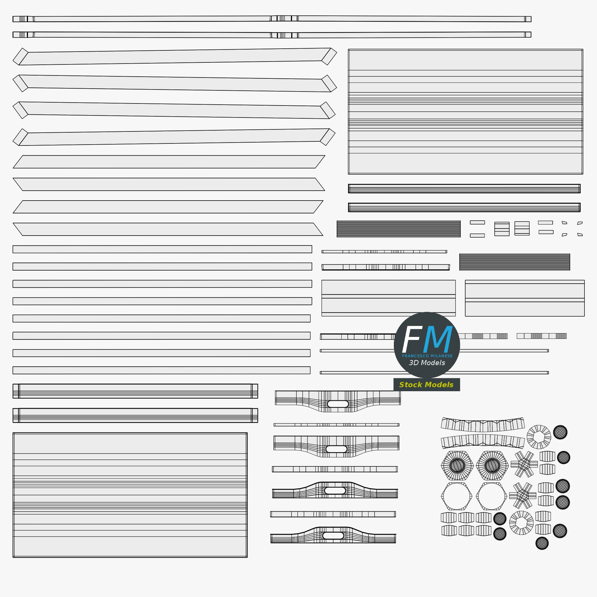 3D-Modell - Klappbarer Frühstückstabletttisch - 11 3D-Modell - Klappbarer Frühstückstabletttisch - 11
