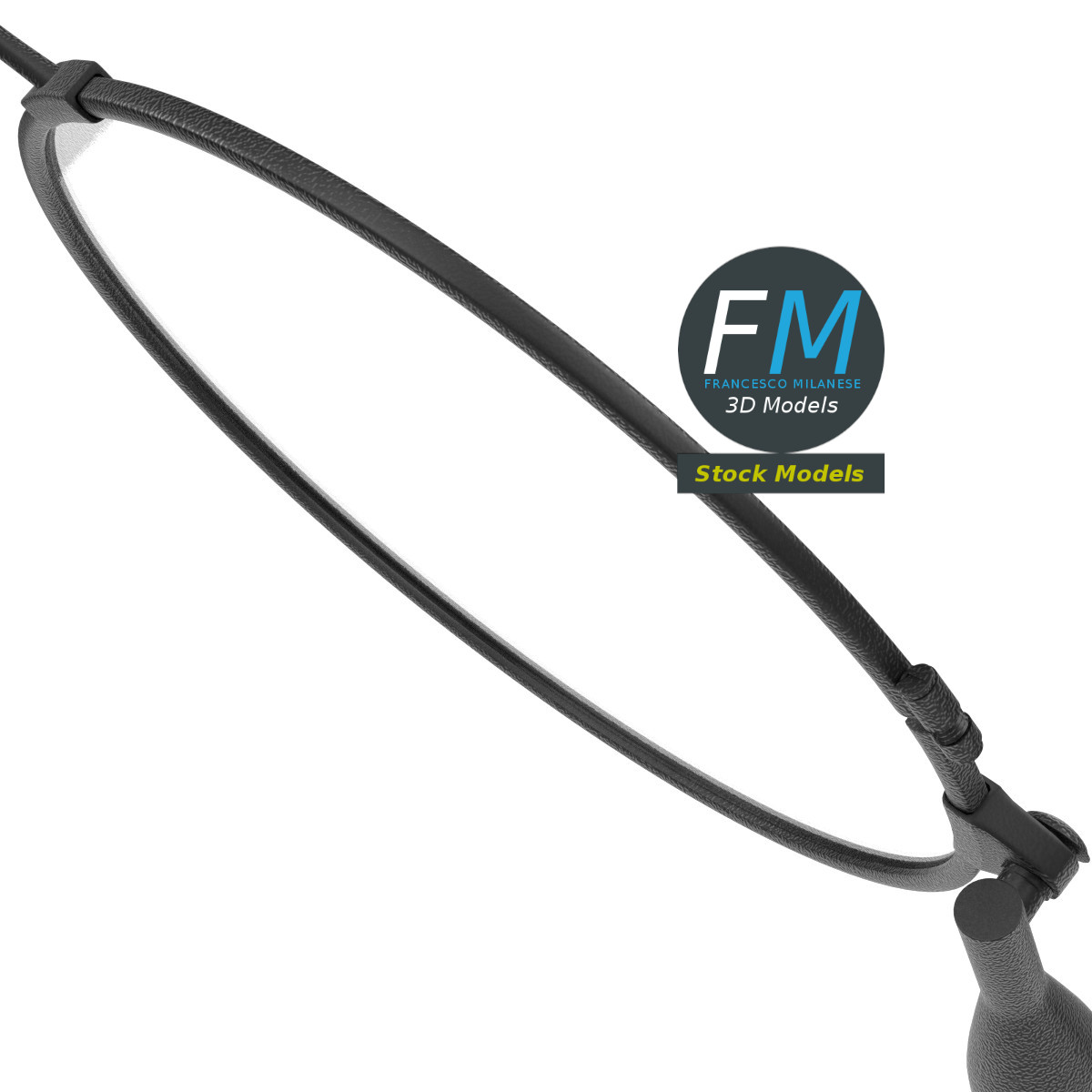 3D-Modell - Klappbare Lorgnette-Brille - 04