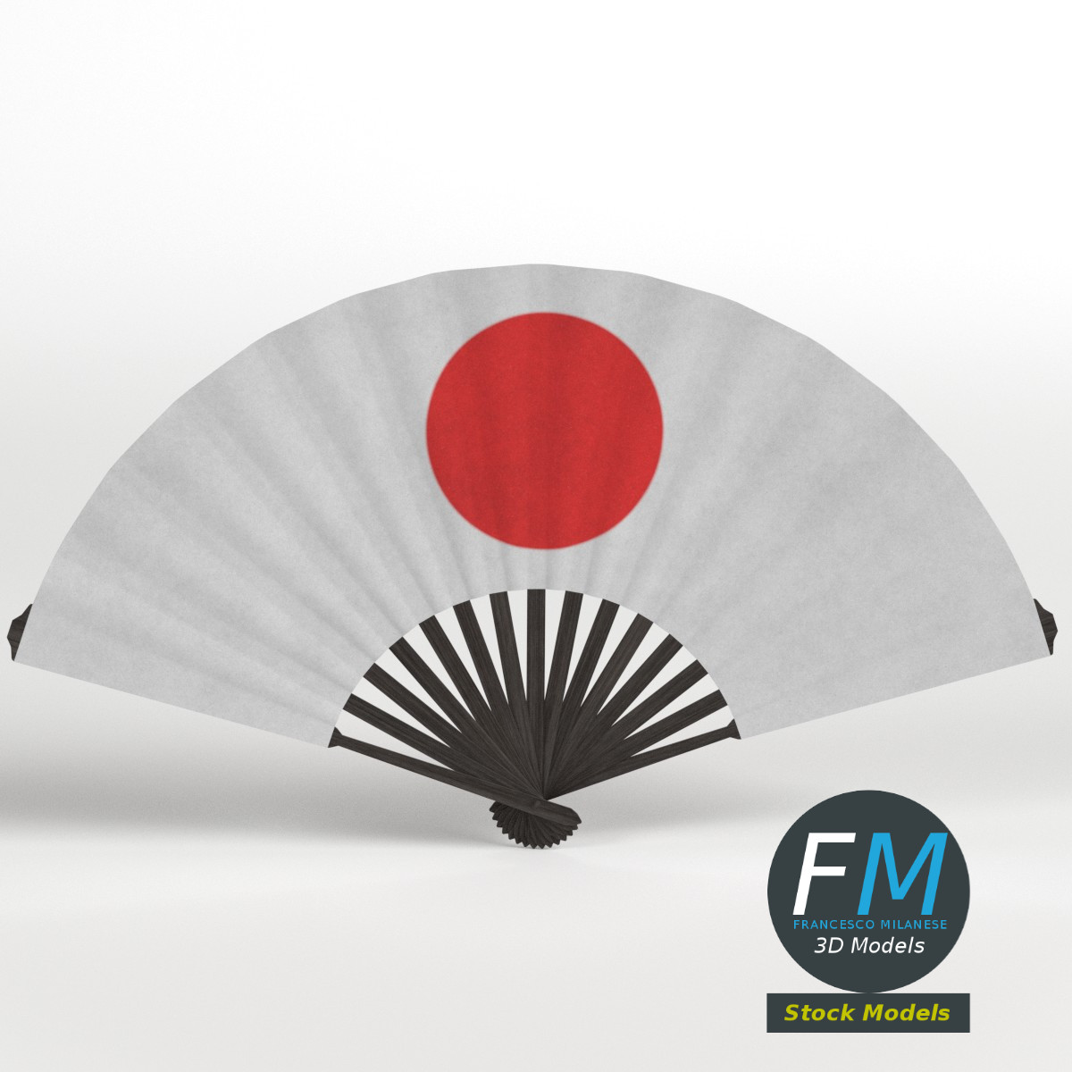 3D-Modell - Faltfächer - 01