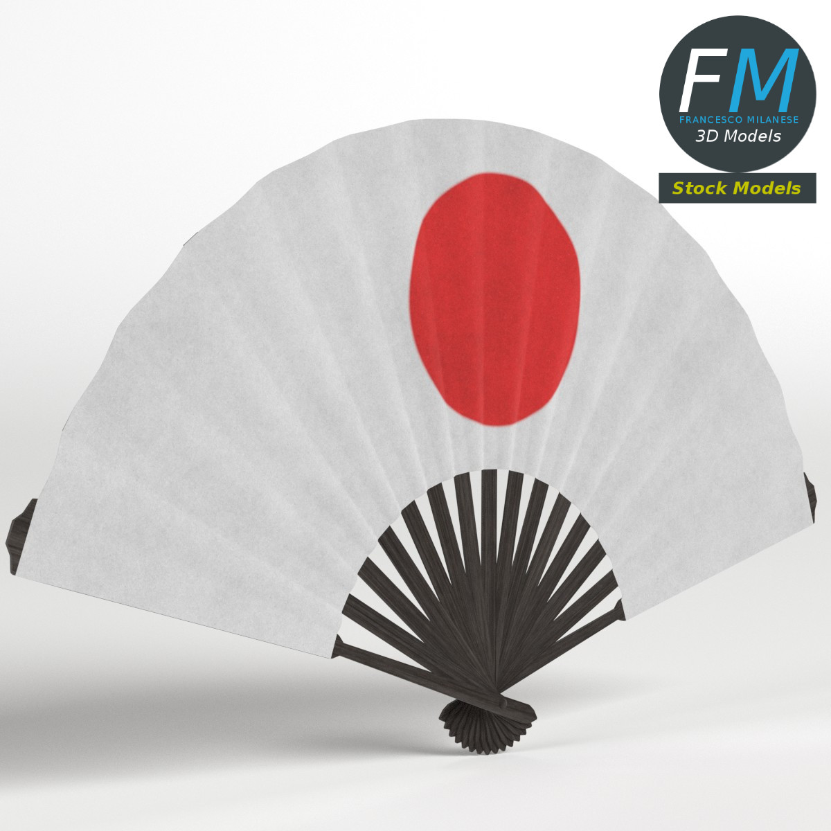 3D-Modell - Faltfächer - 03