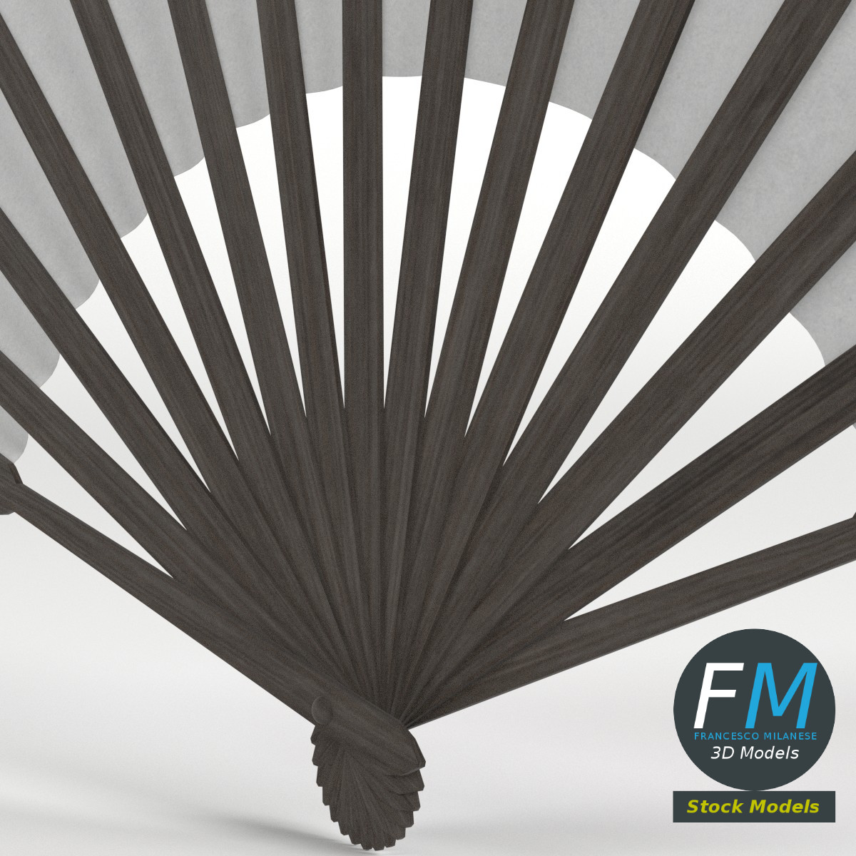 3D-Modell - Faltfächer - 04