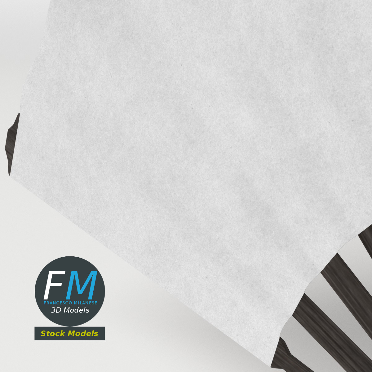 3D-Modell - Faltfächer - 05