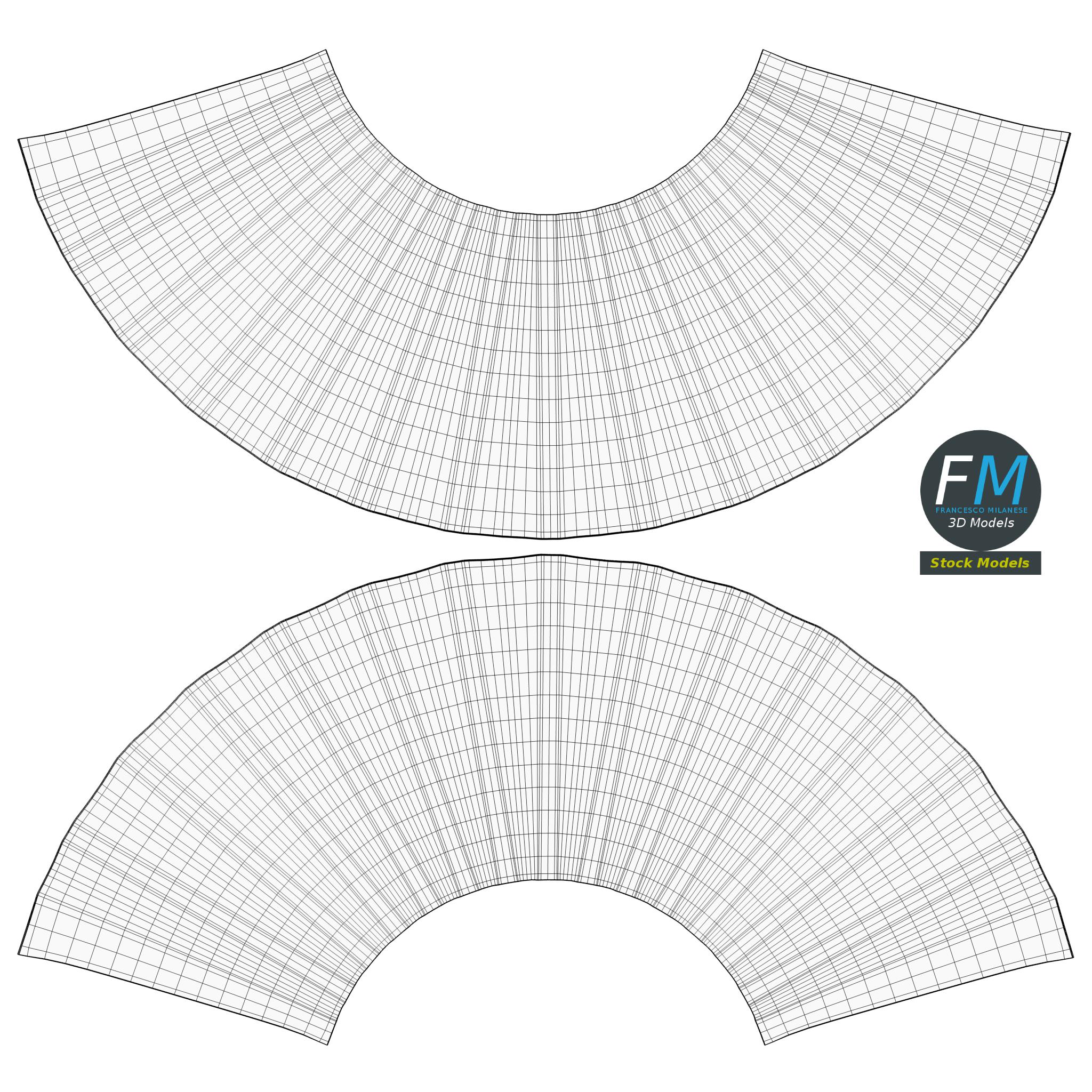 3D-Modell - Faltfächer - 11