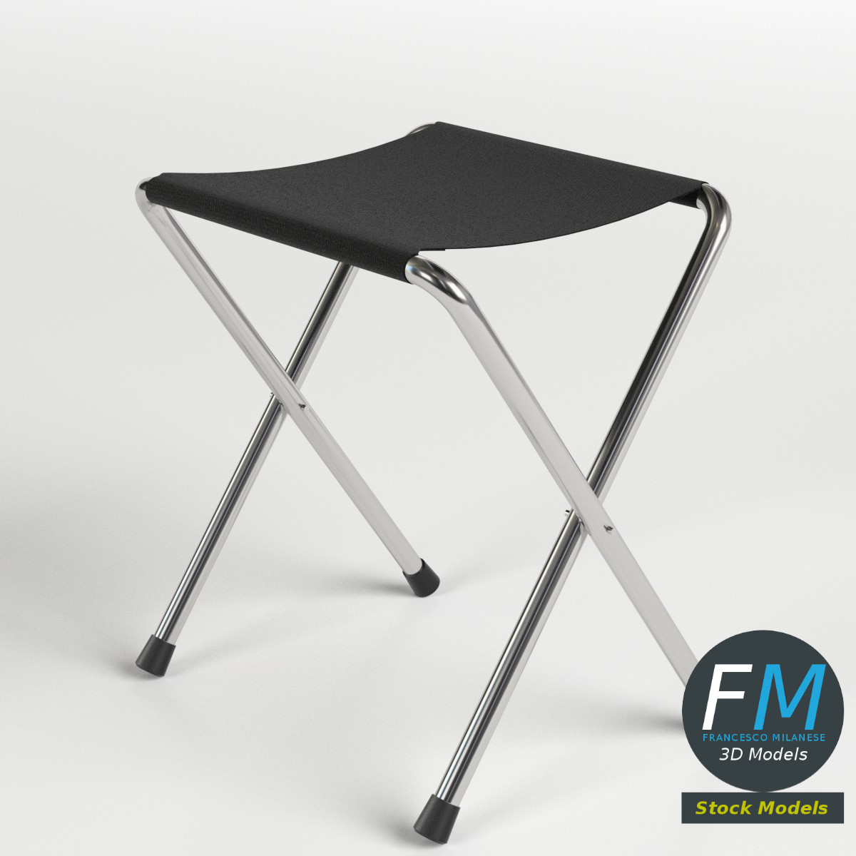 3D-Modell - Klapphocker - 01