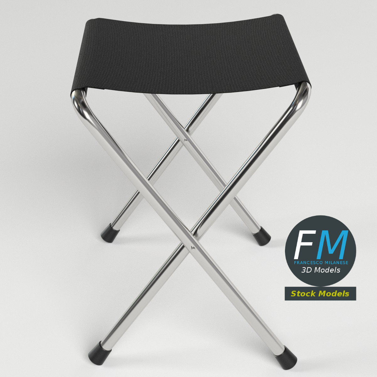 3D-Modell - Klapphocker - 02