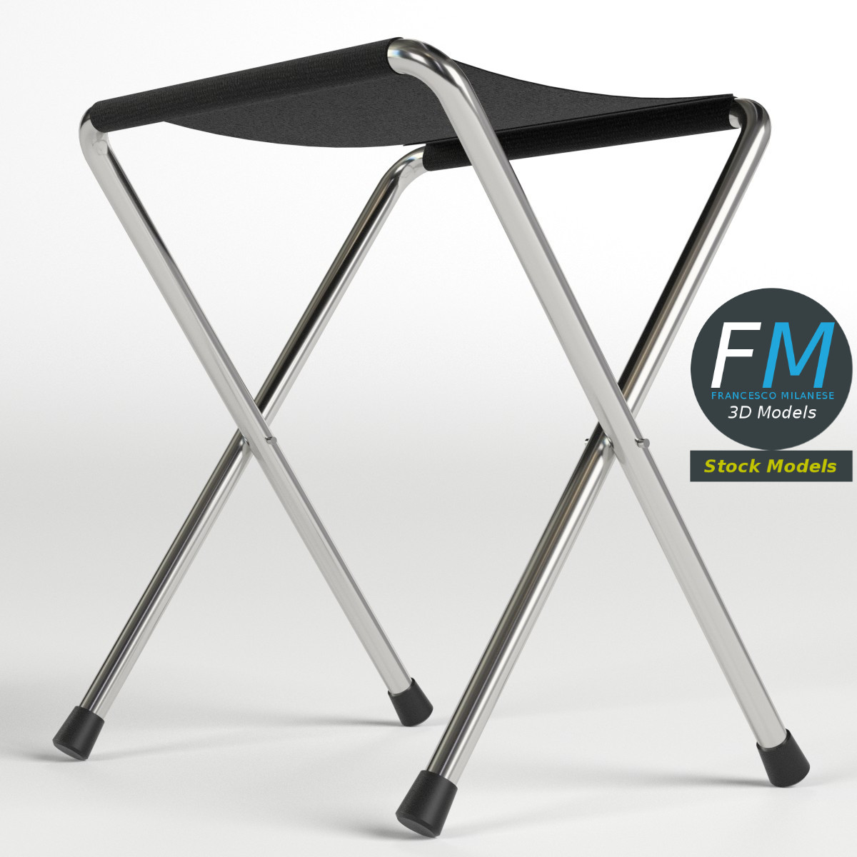 3D-Modell - Klapphocker - 03