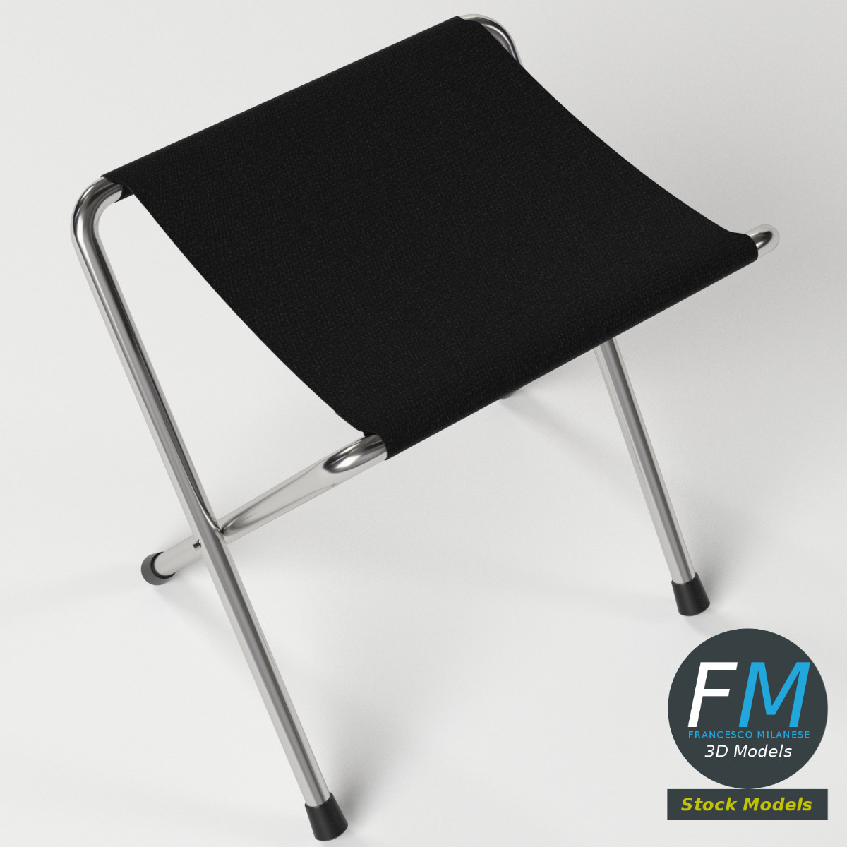 3D-Modell - Klapphocker - 05