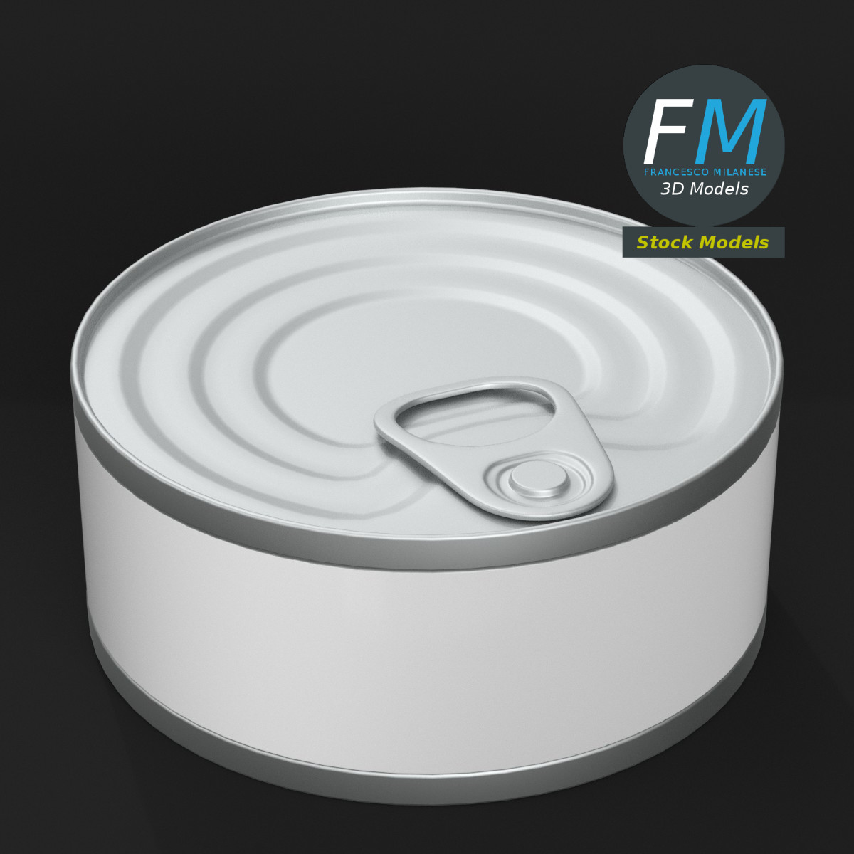 3D-Modell - Konservendose - 02