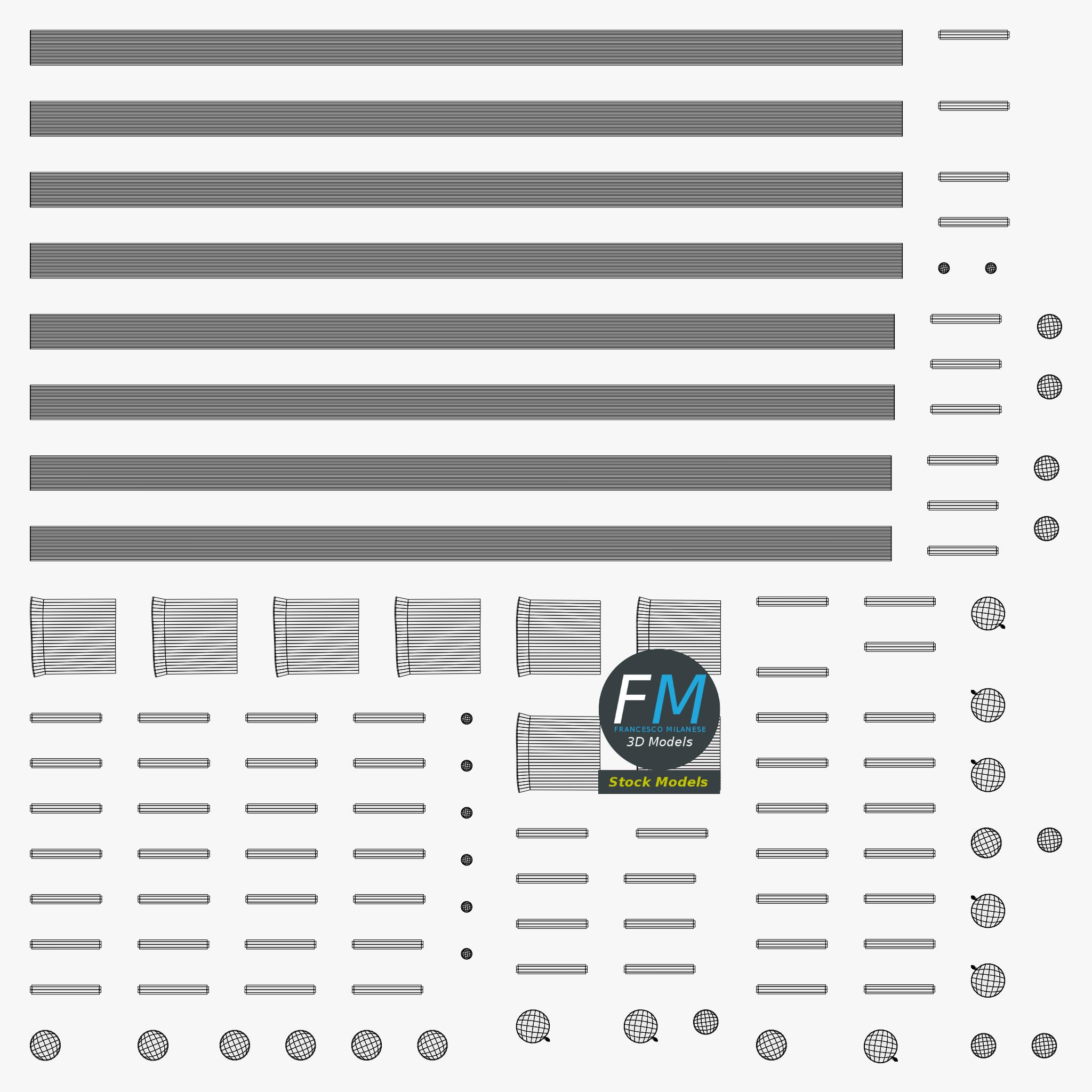 3D-Modell - Tischfußballtisch - 13