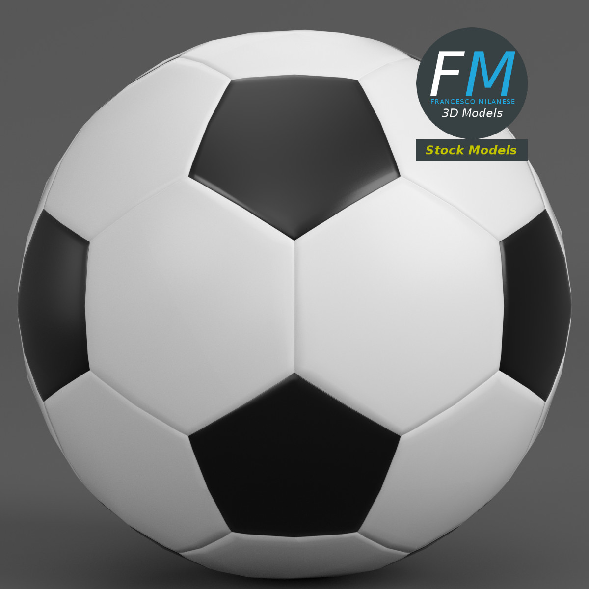 3D-Modell - Fußball - 03